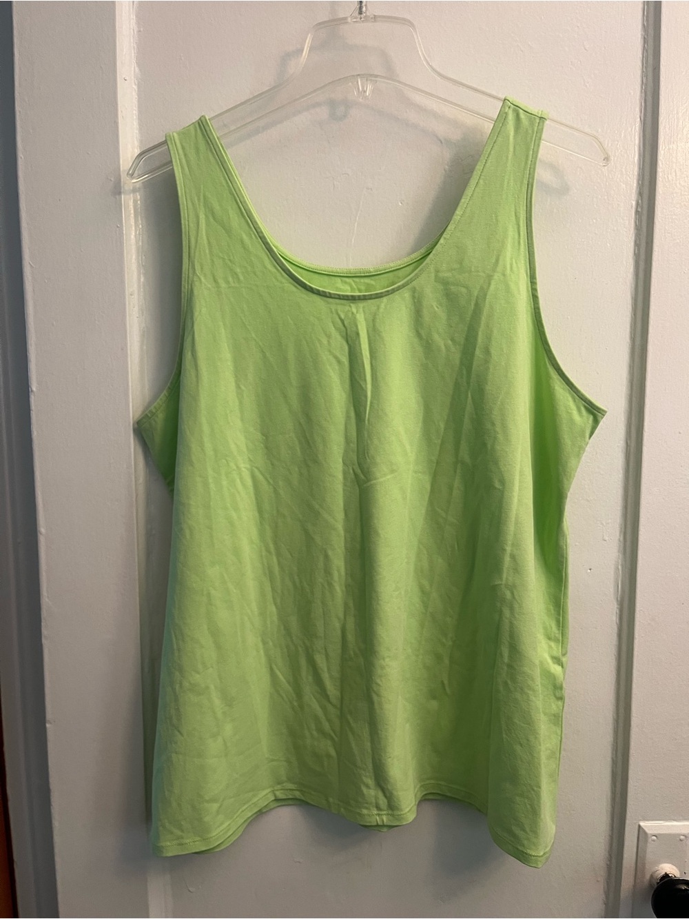 J. Jill Women's Lime Green Tank Top